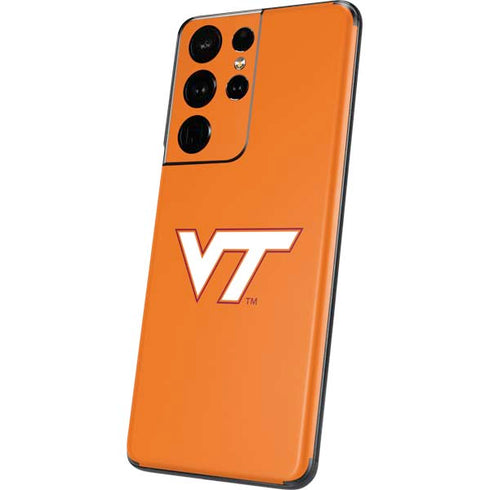 Virginia Tech Orange Galaxy S21 Ultra 5G Skin
